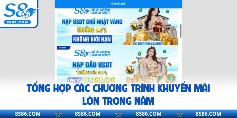 Tổng hợp các chương trình khuyến mãi lớn trong năm
